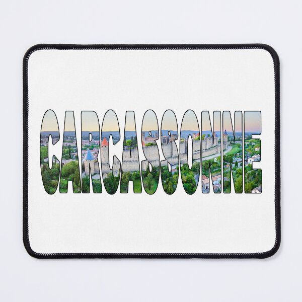 Item preview, CARCASSONNE - Languedoc France Sunrise Aerial Old Town designed and sold by Adam Gormley.