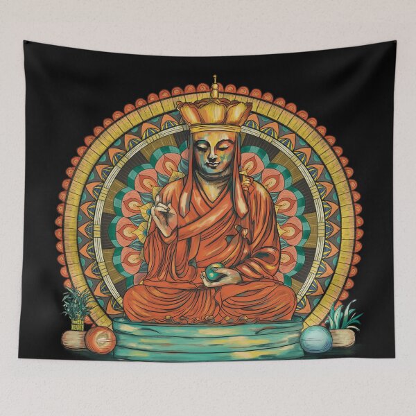 Item preview, Bhudda Mandala Colourful Design Original Artwork designed and sold by lozsart.