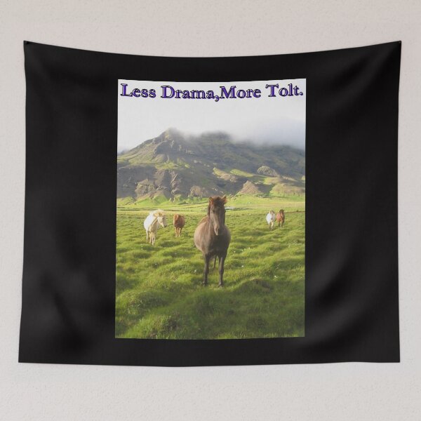 Item preview, Less Drama,More Tolt. Classic Black Tee designed and sold by GeekySexyCool.