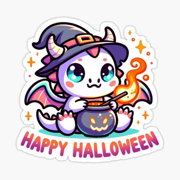 Item preview, Kawaii Dragon brewing fire stickers and more designed and sold by CRandRRstickers.