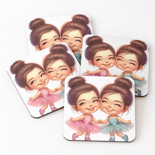 Item preview, The Tiny Dancers designed and sold by Ink And Inspire.