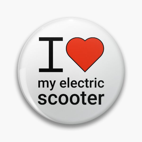Item preview, I love my electric scooter  designed and sold by Rachel the Artist .