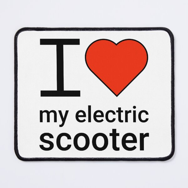 Item preview, I love my electric scooter  designed and sold by Rachel the Artist .