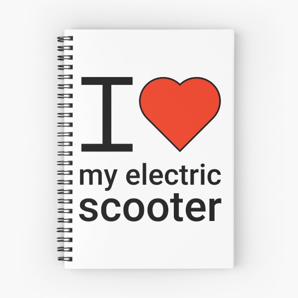 Item preview, I love my electric scooter  designed and sold by Rachel the Artist .
