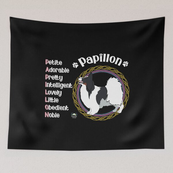 Item preview, Papillon Dog Definition designed and sold by StressFreeThds.