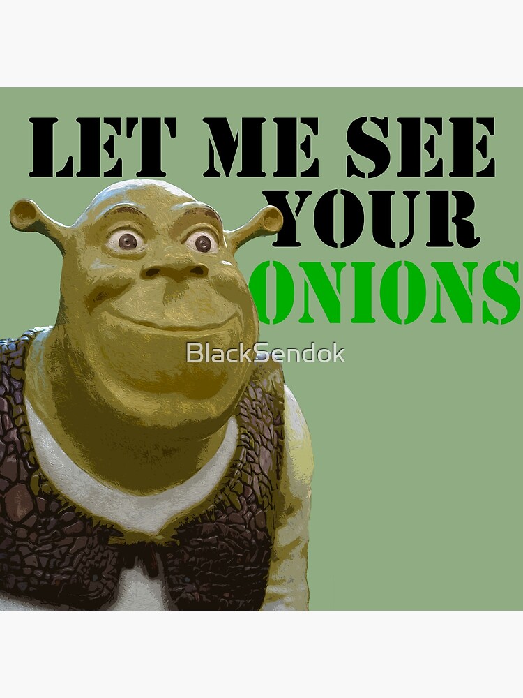 Shrek Onions Memes GREEN ONION ADVENTURES