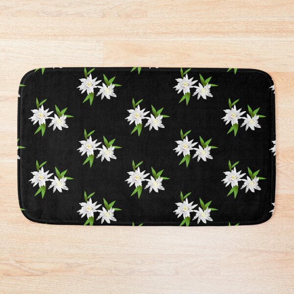 Item preview, Edelweiss flower art alpine flower lover European Alps lover  designed and sold by Artstastic.