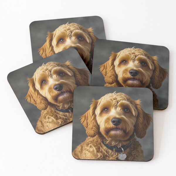 Item preview, Cockerpoo Portrait designed and sold by ChaosReigns91.
