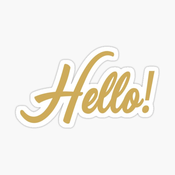 Item preview, Hello designed and sold by daydreameruk.