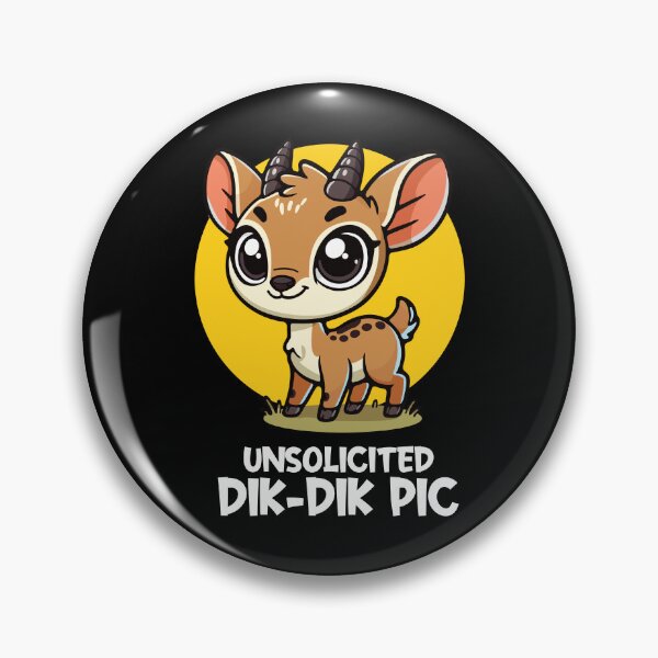Artikelvorschau, Unaufgefordertes Dik-Dik-Bild – lustiges Dik-Dik (auf dunklen Farben) entworfen und verkauft von messy-nessie.