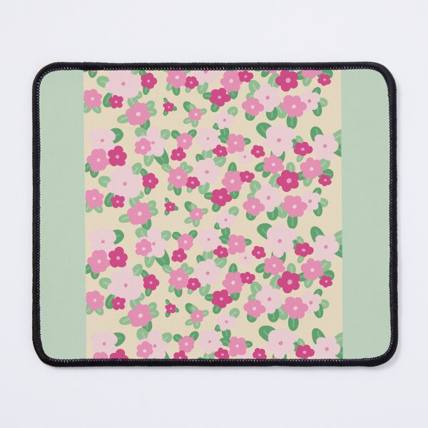 Item preview, Pink flowers on a light background designed and sold by CoraNais.
