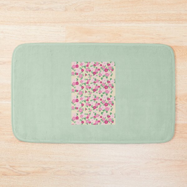 Item preview, Pink flowers on a light background designed and sold by CoraNais.