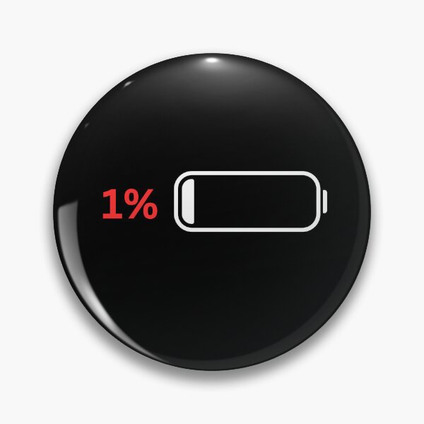 Item preview, Power through with the One Percent Battery designed and sold by ANNINOART ⭐⭐⭐⭐⭐.