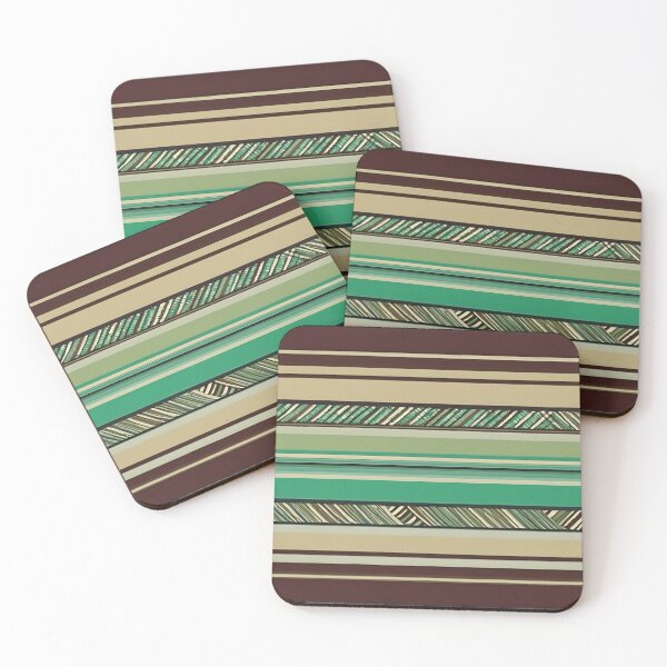 Item preview, Earthy Stripes: Abstract Southwestern Elegance designed and sold by WildHeart07.