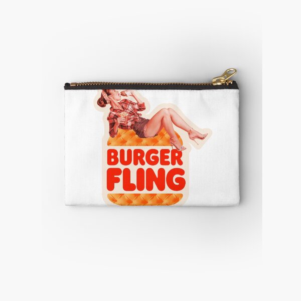 Item preview, Burger Fling designed and sold by Snarrly Illustration.
