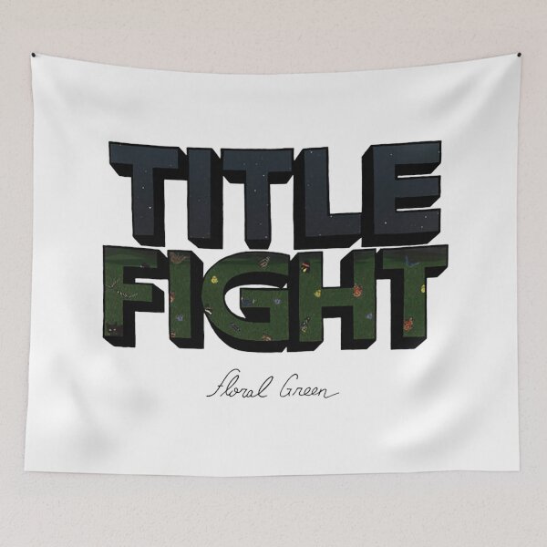 Item preview, Title Fight Floral Green designed and sold by Ronen12.