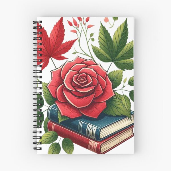 Item preview, and Read - Rose and vines designed and sold by KushBooksLLC.