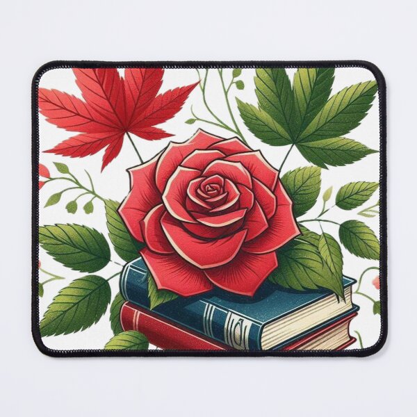 Item preview, and Read - Rose and vines designed and sold by KushBooksLLC.