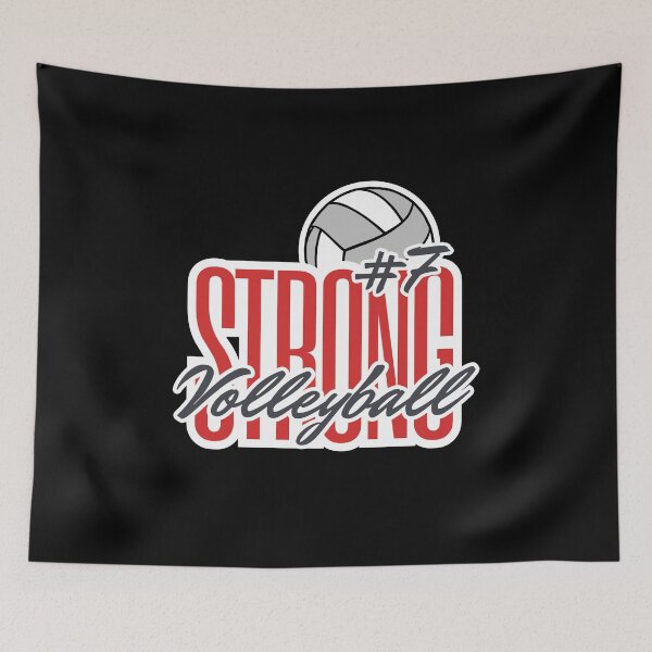 Item preview, Volleyball Strong #7 designed and sold by JIDrc.