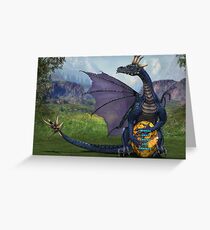 Dragon strong Greeting Card