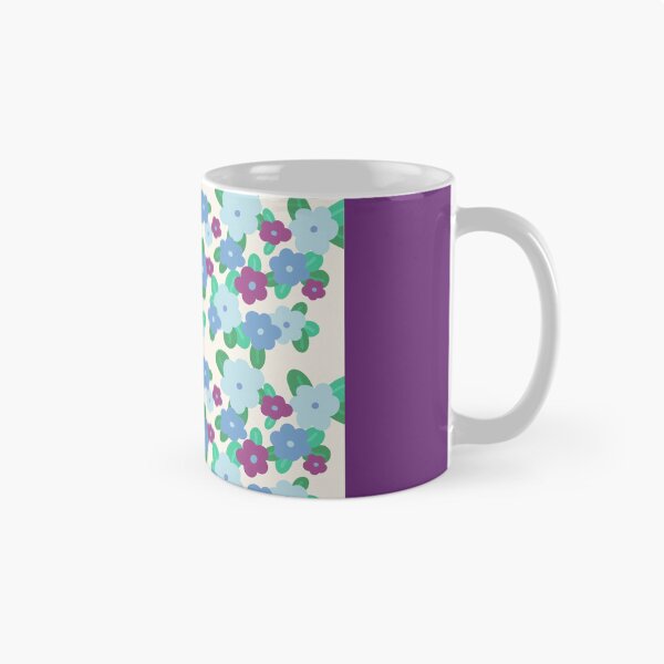 Item preview, Blue and purple flowers designed and sold by CoraNais.