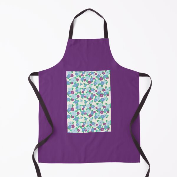 Item preview, Blue and purple flowers designed and sold by CoraNais.