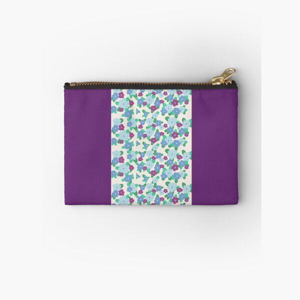 Item preview, Blue and purple flowers designed and sold by CoraNais.
