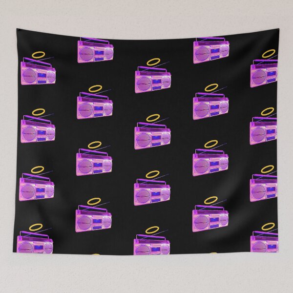Item preview, Holy Purple Boombox Stereo Retro Hip Hop Music | Boom Bap music designed and sold by Zuriel Hargrove.