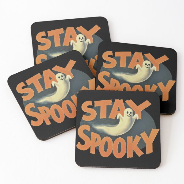 Item preview, Stay Spooky - Vintage Halloween Ghost designed and sold by Victor Shadehorn.