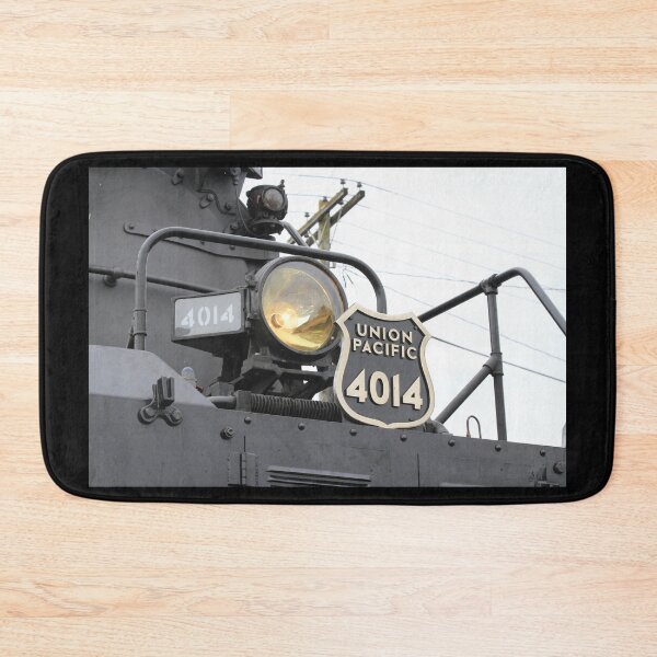Item preview, Big Boy 4014 closeup with light and emblem designed and sold by ROBERTDBROZEK.