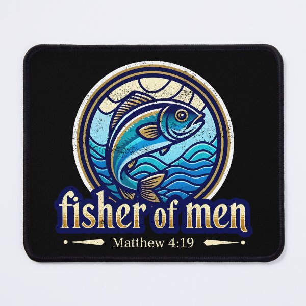 Item preview, Fisher Of Men - Matthew 4:19 designed and sold by CreativoDesign.