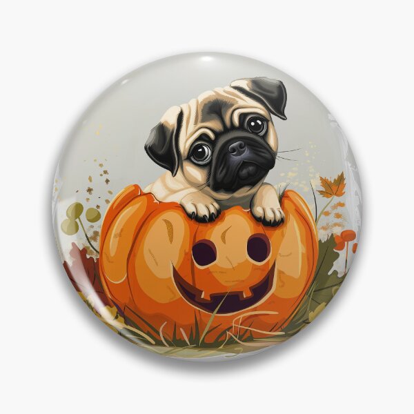 Artikelvorschau, Pug-O-Ween – Ihr liebstes Mops-Design für den Herbst entworfen und verkauft von Sick-4-Life.