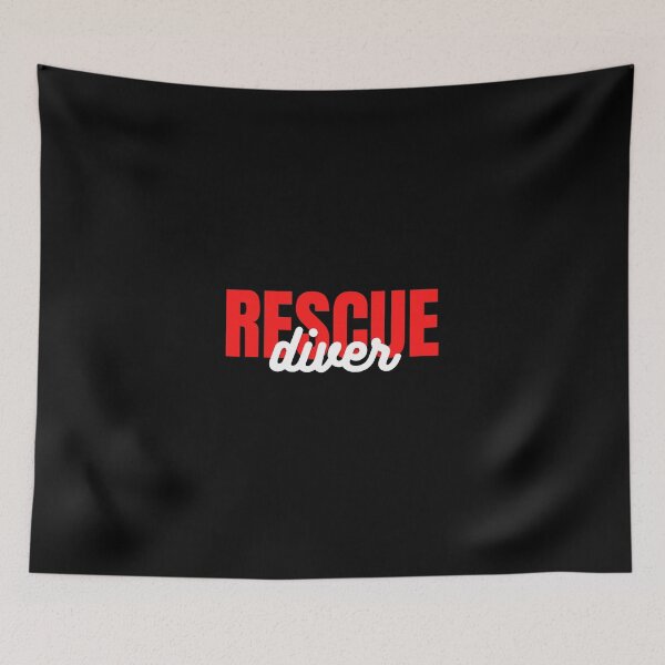 Item preview, Rescue scuba diver, all profit supports ocean conservation  designed and sold by seekingclarity.