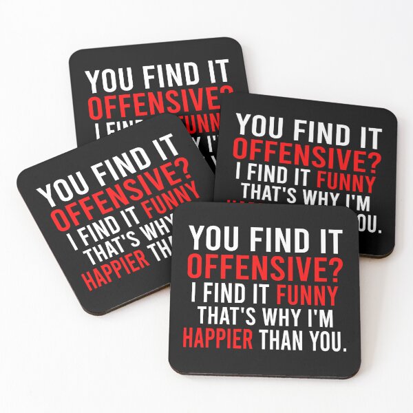 Item preview, You Find It Offensive I Find It Funny designed and sold by Perffect.