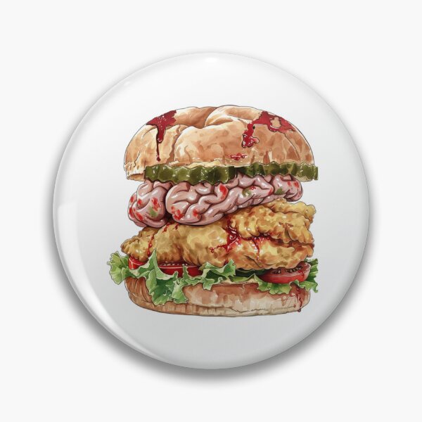 Item preview, Gruesome Chicken Sandwhich designed and sold by Croneandquill.