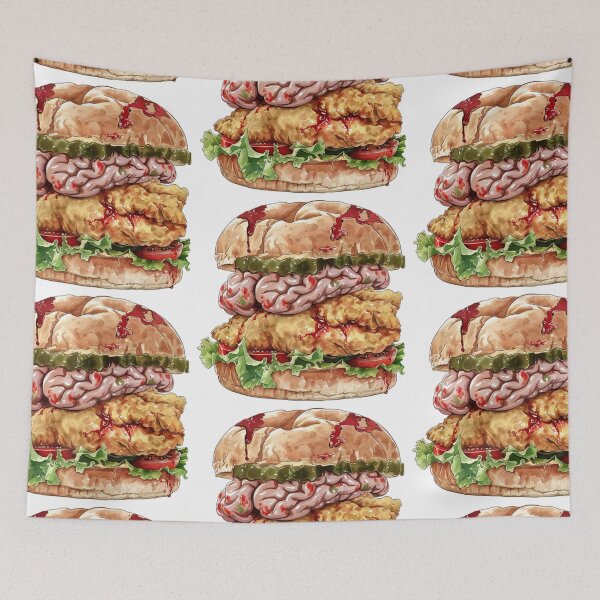 Item preview, Gruesome Chicken Sandwhich designed and sold by Croneandquill.