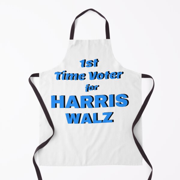 Item preview, First Time Voter Harris Walz - blue designed and sold by KATKattalestv.