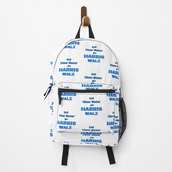 Item preview, First Time Voter Harris Walz - blue designed and sold by KATKattalestv.