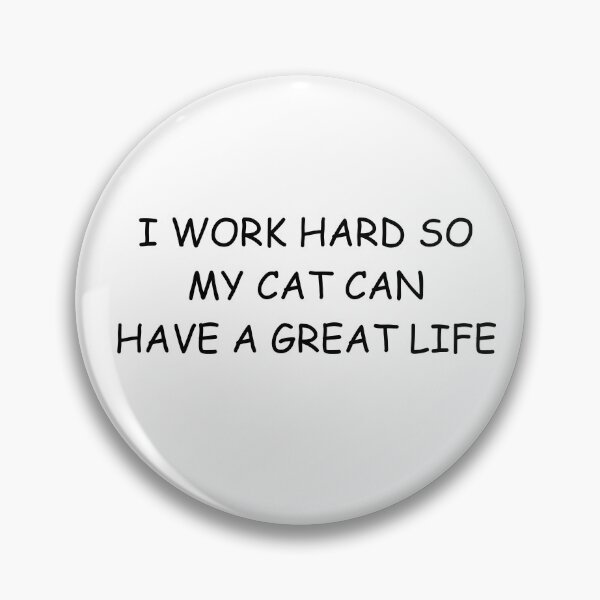 Item preview, Funny Cat Quote, Pet Parents designed and sold by CCKimShop.