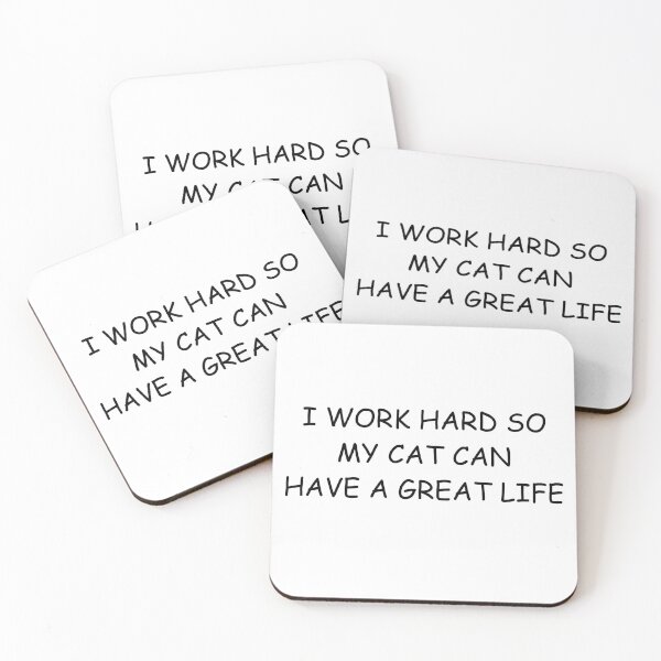 Item preview, Funny Cat Quote, Pet Parents designed and sold by CCKimShop.