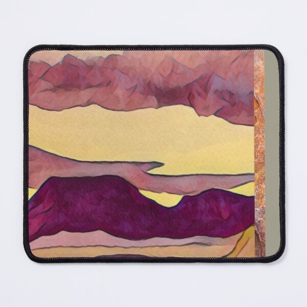 Item preview, Purple Mesa with Yellow Sky designed and sold by oh-bi-me.