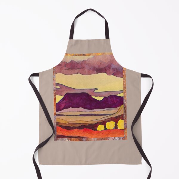Item preview, Purple Mesa with Yellow Sky  designed and sold by oh-bi-me.