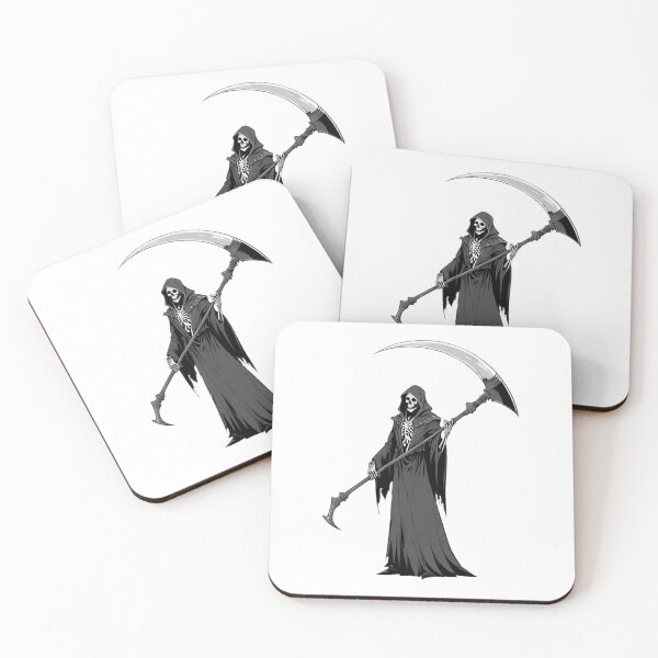 Item preview, Creepy Grim Reaper Anime Style designed and sold by PlanetMarker.