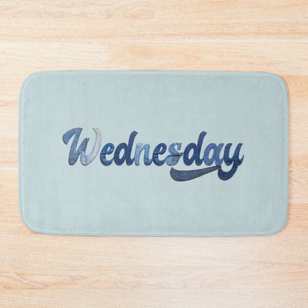 Item preview, Wednesday Denim Patchwork Print designed and sold by todayisteeday.