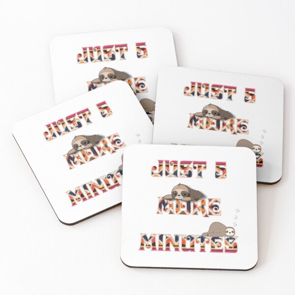 Item preview, Five more minutes of sleep  designed and sold by Roxburylane.