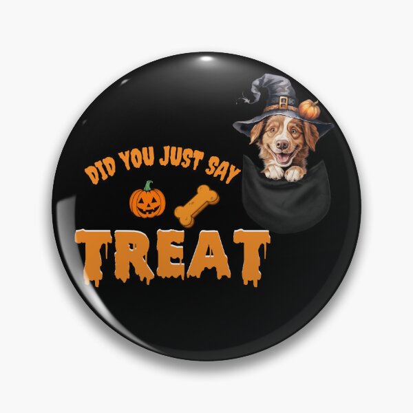 Item preview, Dog in a Pocket Nova Scotia Duck Tolling Retriever Halloween Design designed and sold by LovelyHappyGift.