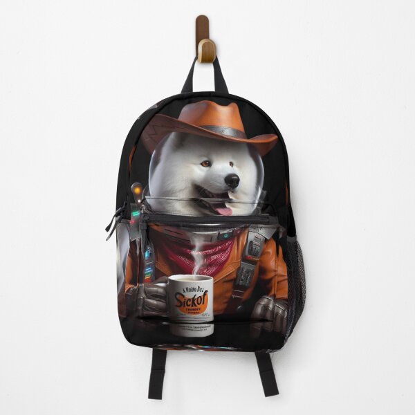 Item preview, Cowboy Samoyed Dog funny vintage t-shirts designed and sold by PAVOXAR.