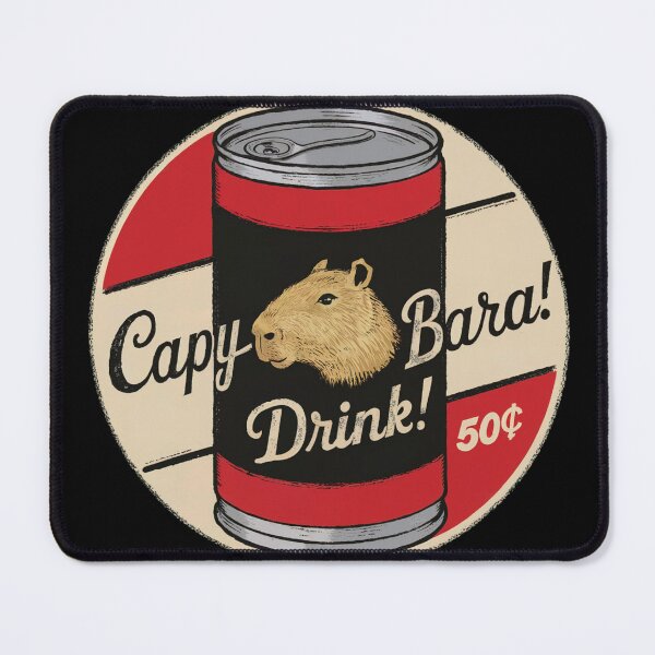 Item preview, Drink Capybara designed and sold by SixElements.