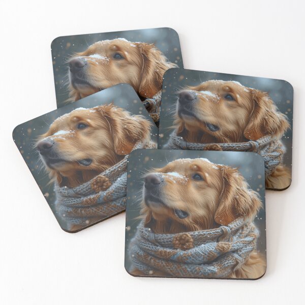 Item preview, Golden Retrieving Snow designed and sold by Sototos® ⭐⭐⭐⭐⭐.