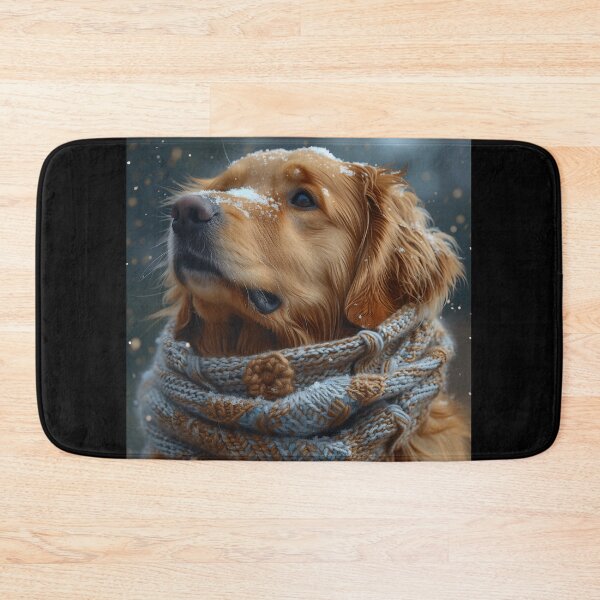 Item preview, Golden Retrieving Snow designed and sold by Sototos® ⭐⭐⭐⭐⭐.